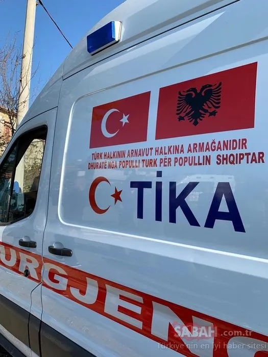 TİKA’dan Arnavutluk’taki depremzedelere yardım ulaştırıldı
