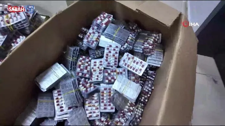 Mersin'de uyuşturucu ile mücadele: 280 bin adet hap ele geçirildi | Video