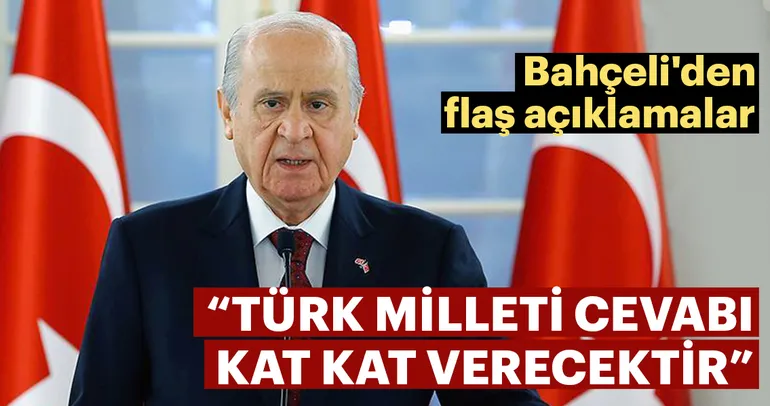 Bahçeli’den flaş açıklamalar