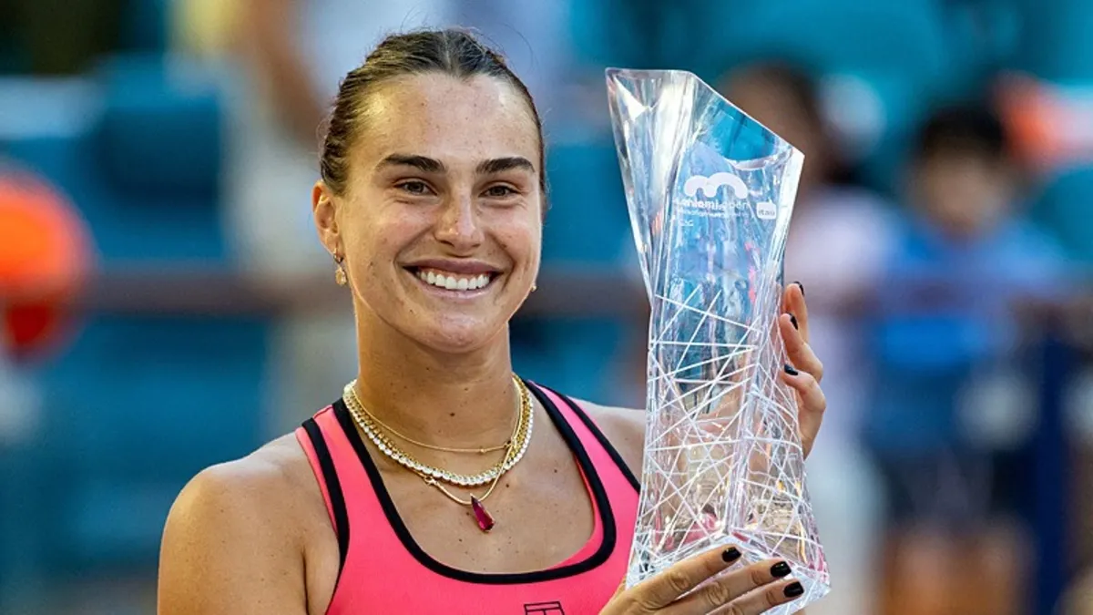 Sabalenka adını tarihe yazdırdı!