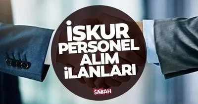 İŞKUR 2022 PERSONEL ALIM ilanları yayında! KPSS şartlı ve şartsız 5000 TL’den başlayan maaşla İŞKUR’dan iş arayanlar dikkat...