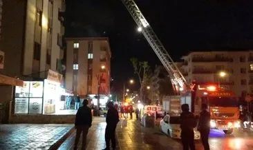 Silivri’de çatı katı’nda çıkan yangın paniğe neden oldu