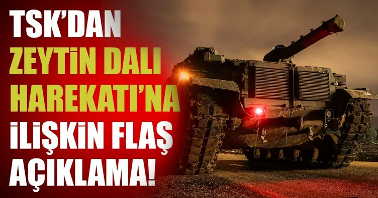 TSK: 153 hedef ateş altına alındı
