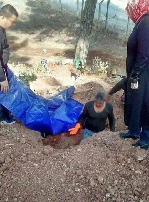 PKK’lının cenazesi mezardan çıkarıldı!