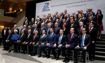 IMF-Dünya Bankası Bahar Toplantıları... G20 Aile Fotoğrafı çekildi