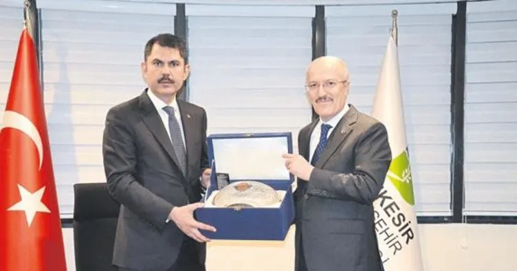 Bakan Kurum’dan Kafaoğlu’na ziyaret