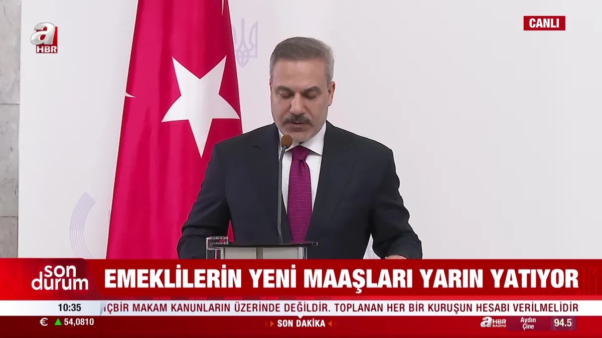 SON DAKİKA | Bakan Fidan: Savaşın Karadeniz’e taşınmasını istemiyoruz videosunu izle SON DAKİKA | Bakan Fidan: Savaşın Karadeniz’e taşınmasını istemiyoruz videosunu izle