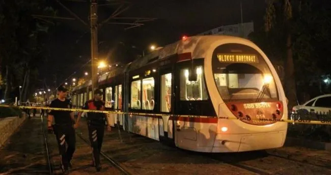 Samsun’da tramvayın altında sürüklenen kişi öldü