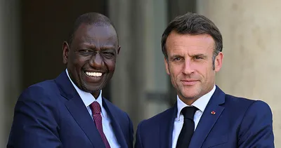 Macron’a tarihi ayar! Kenya Devlet Başkanı Macron’u adeta sorguya çekti