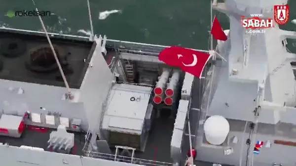 Roketsan'ın geliştirdiği uzun menzilli gemisavar füzesi 'Atmaca' Sinop'ta test edildi | Video