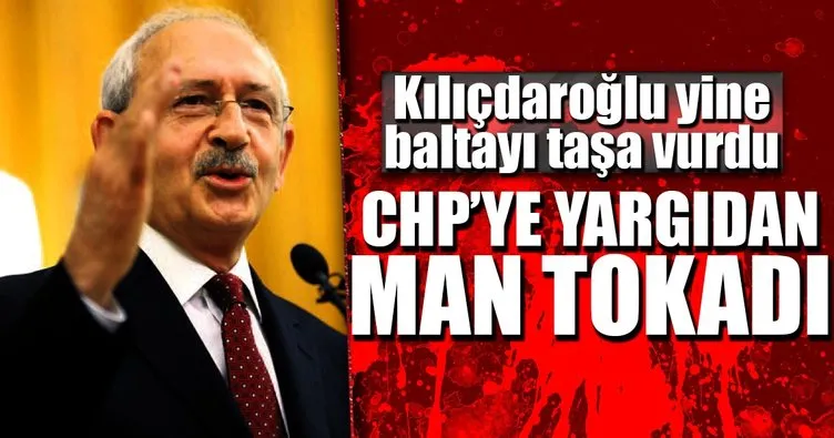 CHP’ye yargıdan Man tokadı