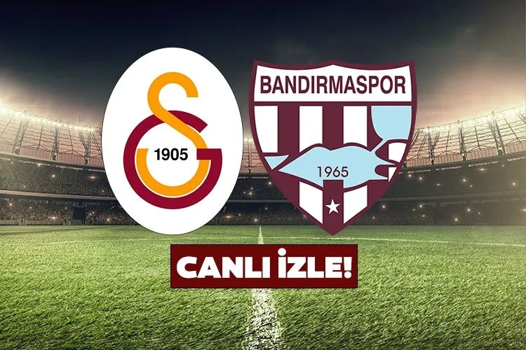 GALATASARAY BANDIRMASPOR MAÇI CANLI İZLE| A Spor canlı izle ekranı ile ZTK Galatasaray Bandırmaspor maçı canlı yayın izle linki BURADA