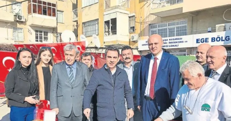 AK Parti ve MHP, Afrin için lokma döktürdü