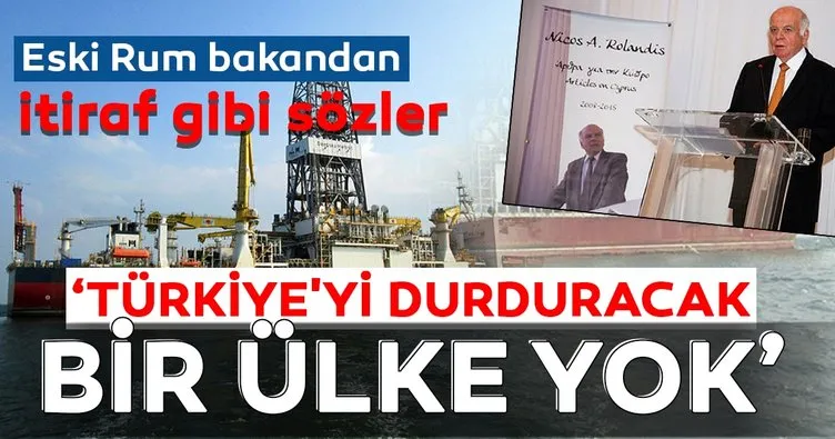 Eski Rum Bakan’dan itiraf gibi sözler! ’Türkiye’yi durduracak bir ülke yok’