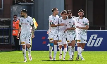 Konyaspor deplasmanda kazandı