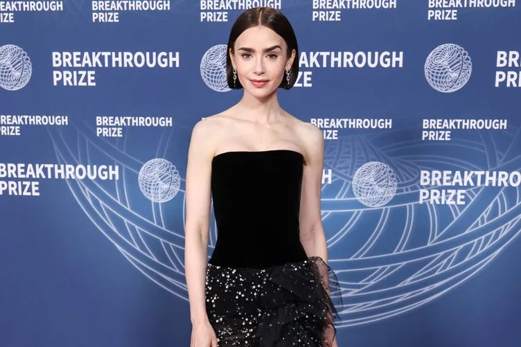 ’Emily in Paris’in yıldızı zayıflığıyla olay oldu! Lily Collins’in ince beli görenleri korkuttu: Vücudunda yağ kalmamış