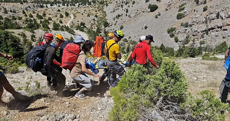 Tırmanış yaparken düşen dağcı öldü