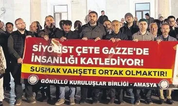 Amasya’da katiller protesto edildi #amasya