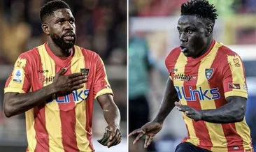 Lecceli futbolcular Umtiti ve Banda, ırkçılığa maruz kaldı