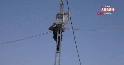 Bingöl’de, kaçak elektriğe karşı direklere 3 bin sayaç