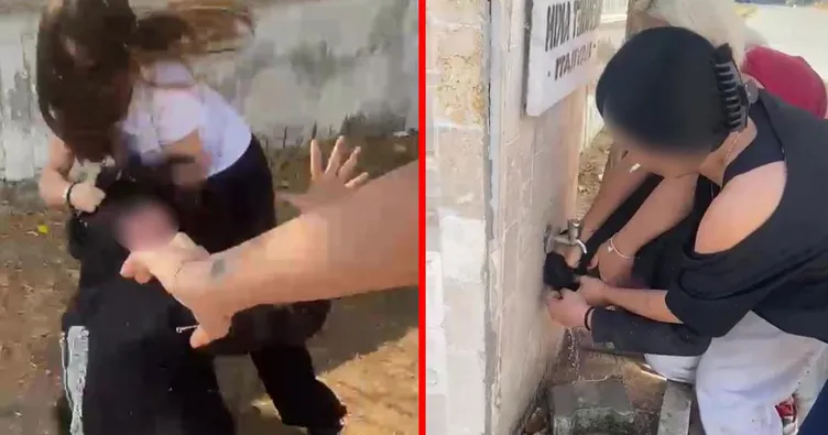 SON DAKİKA...Denizli’de akran zorbalığı kamerada: Isladılar, darp ettiler, saçından tutup sürüklediler!