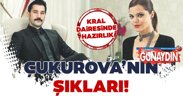 Kral dairesinde hazırlandılar