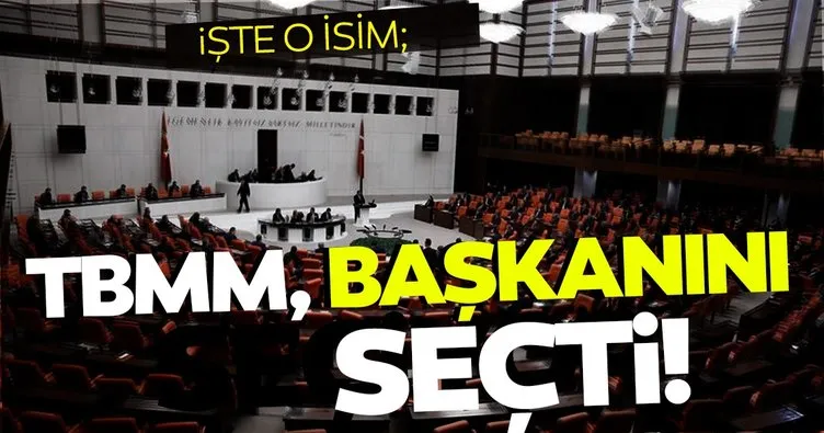 Son dakika haberi: AK Parti Tekirdağ Milletvekili Mustafa Şentop, yeniden TBMM Başkanı seçildi