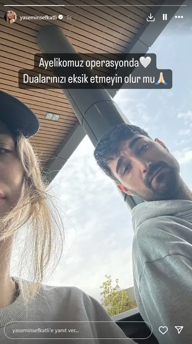 Takipçilerinden dua istedi! Yasemin Şefkatli İbrahim Ayel’in tekrar operasyonda olduğunu duyurdu! İdo Tatlıses ile Yasemin Şefkatli’nin ikiz bebeklerinden biri kalbinden ameliyat olmuştu!