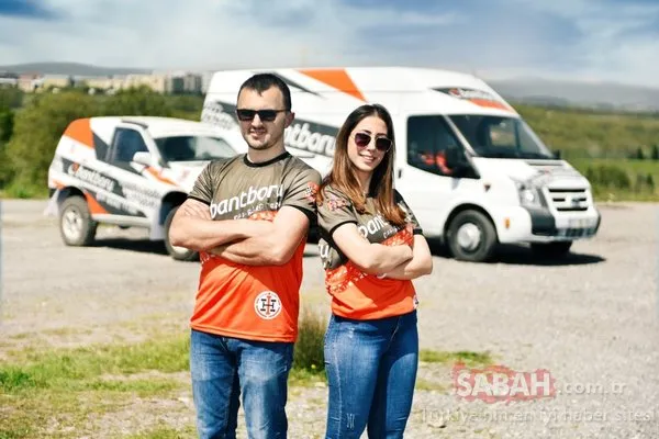 Off-road parkurlarının örnek çifti İlayda Hancı ve Batuhan Korkut…