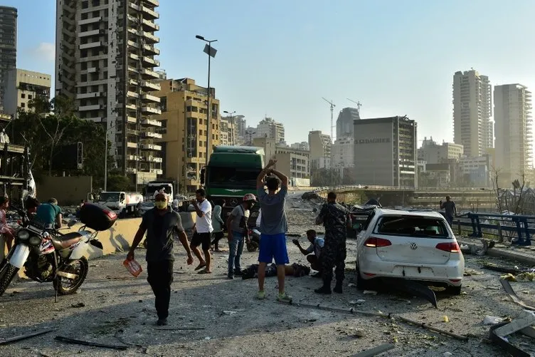 Lübnan’ın başkenti Beyrut’ta patlama