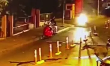 Motosikletle gelip peş peşe ateş etti