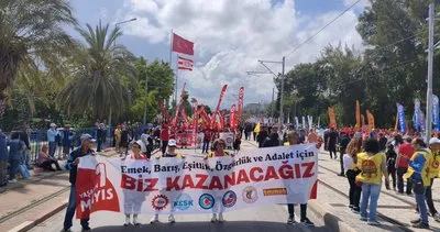 Antalya’da coşku! 1 Mayıs kutlaması