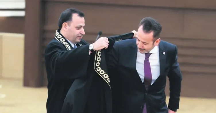 AYM’nın yeni üyesi için yemin töreni