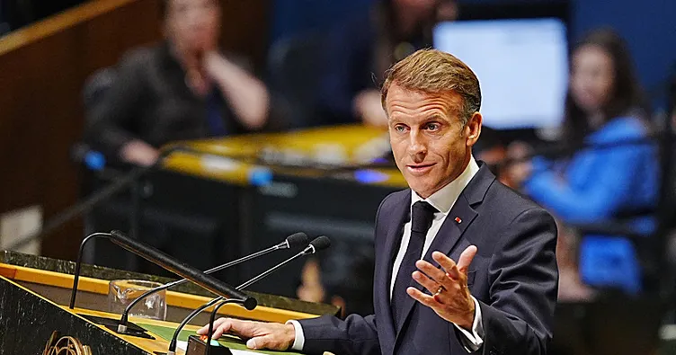 Macron’dan İsrail’e sert tepki: Gazze’deki manzara herkes için utanç verici