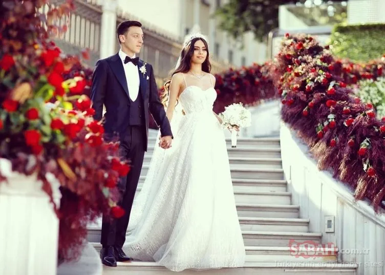 Amine Gülşe, Mesut Özil’le evlilik yıl dönümünü kutladı: Diğer yarım…
