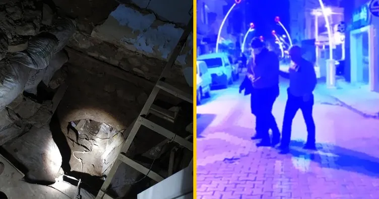 İzmir’de akılalmaz plan! Tarihi caminin yanında ev tuttu tünel kazdı!