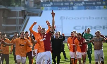 Galatasaray, son dakikada bulduğu golle liderliği korudu