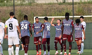 Trabzonspor, Zeleznicar Pancevo’yu 3 golle geçti!