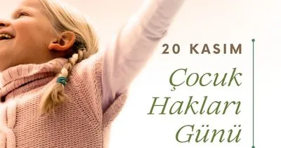 20 Kasım Dünya Çocuk Hakları Günü resimli mesajları ve sözleri gönder-paylaş: 2024 Çocuk Hakları Günü önemi ve anlamı nedir?