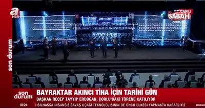 TİHA Teslimat ve Kurs Bitirme Töreni bugün Başkan Erdoğan’ın katılımıyla düzenlendi! | Video