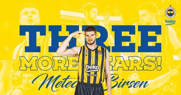 Dyshawn Pierre ve Metecan Birsen 3 yıl daha Fenerbahçe Beko’da