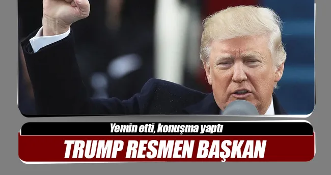 ABD’de Trump dönemi başladı