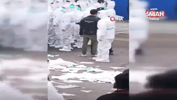 Çin’de iPhone fabrikasında protesto | Video