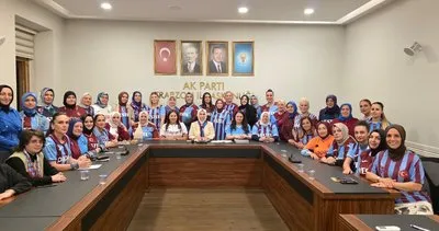 AK Kadınlardan Trabzonspor’a destek #trabzon