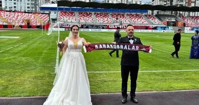 Van'lı kadın hakem düğün gününde yeşil sahalara indi #van
