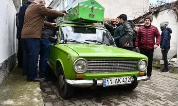 Tabut vasiyeti üzerine Murat 124 ile taşındı #bilecik