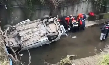 Otomobil dereye uçtu 3 kardeş öldü #giresun