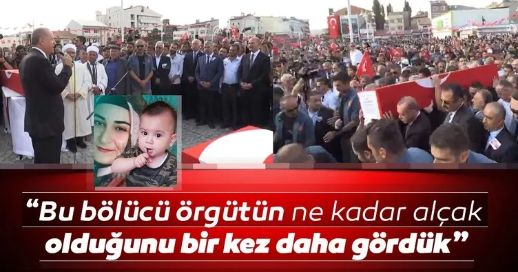 Son Dakika: Erdoğan Sivas’ta şehitlerin cenaze töreninde katıldı!