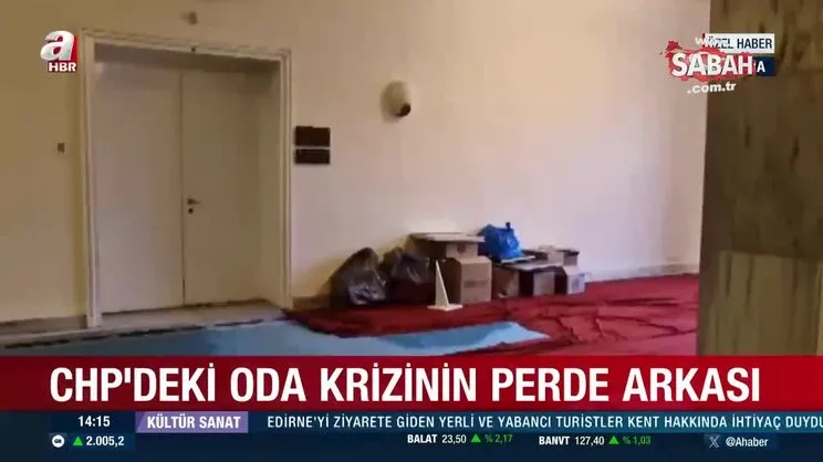 CHP’de oda krizi! Meclis polisi devreye girdi | Video