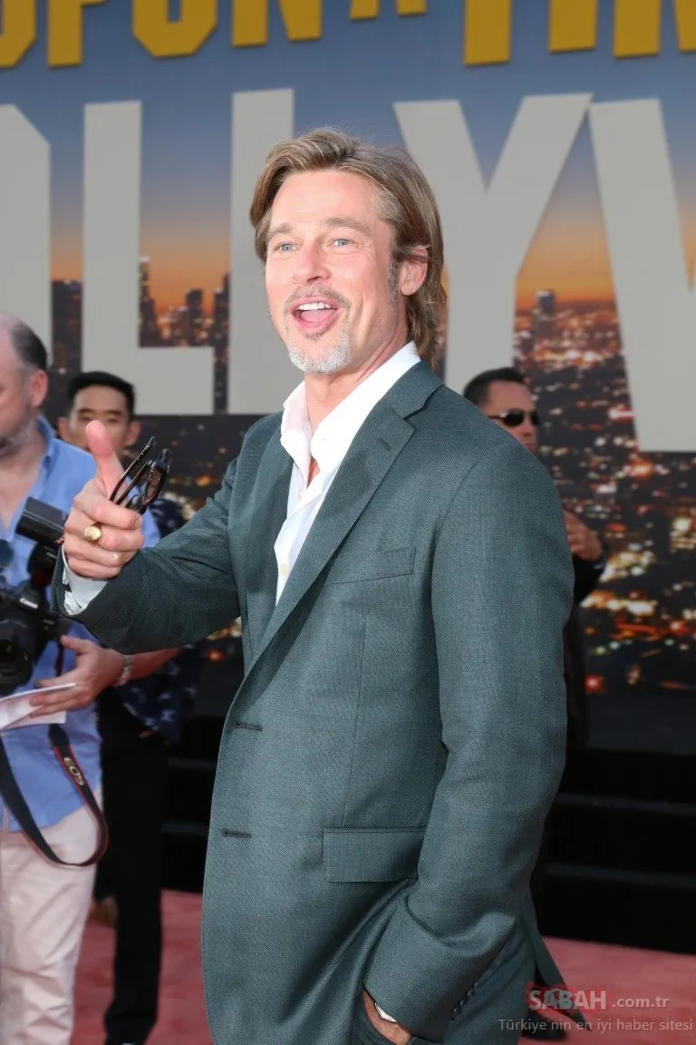 Hollywood bu aşkı konuşuyor! Brad Pitt Angelina Jolie�den sonra gönlünü